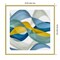 Horizontal Bands IV by Alonzo Saunders Wood Framed Wall Art Print